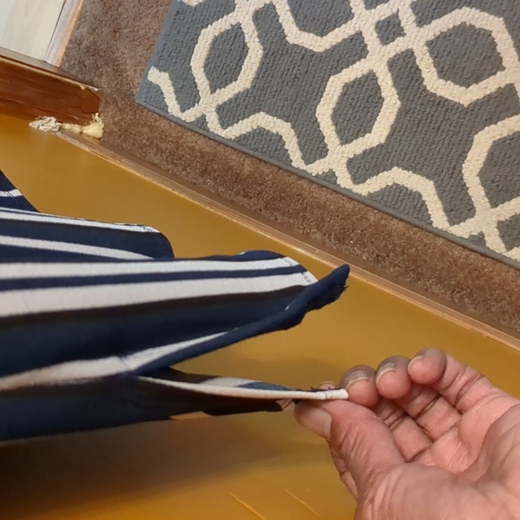 BAR III NAVY BLUE/WHITE DRESS - Picture 4 of 10